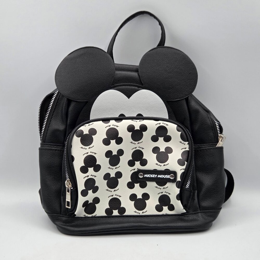 Limited Edition Disney Mickey Mouse Backpack Bag Black White 2025 From Shop